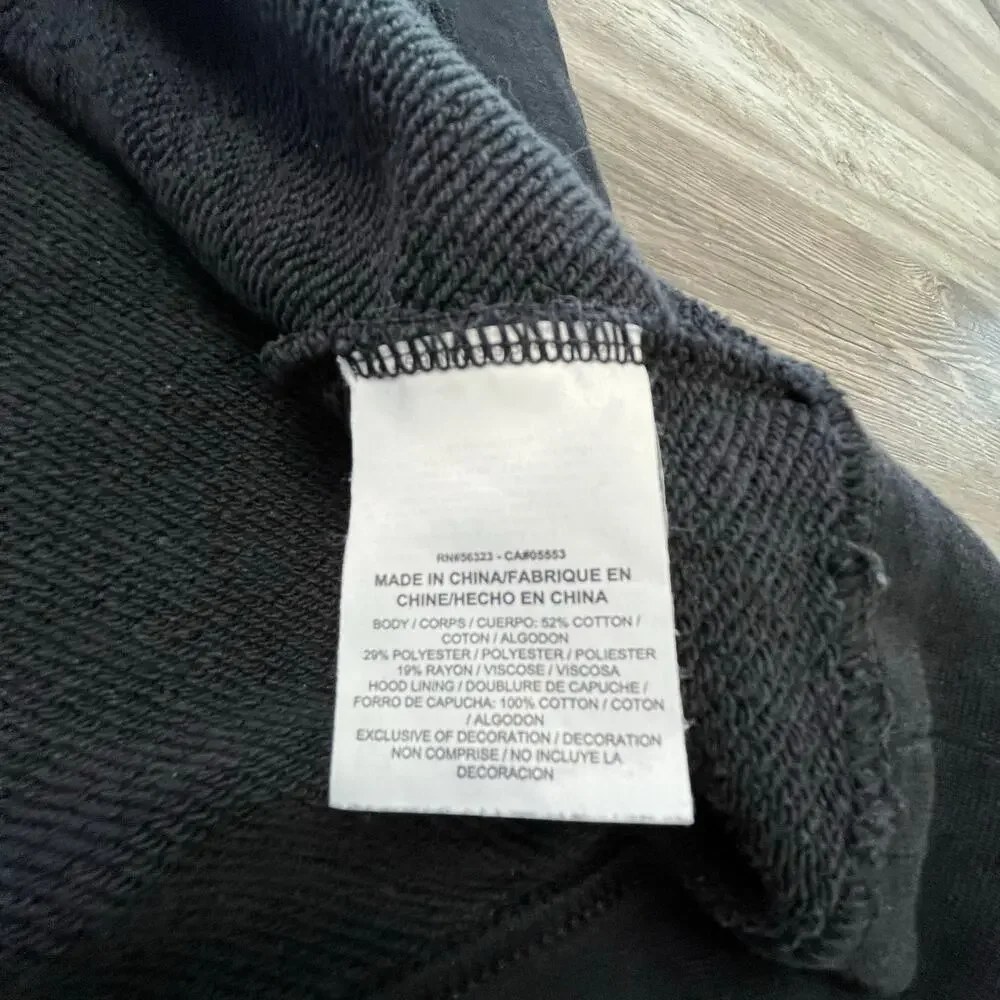 Nike Sportswear Modern Gx Navy Blue Womens M Funnel Neck Swoosh Pullover Hoodie‎